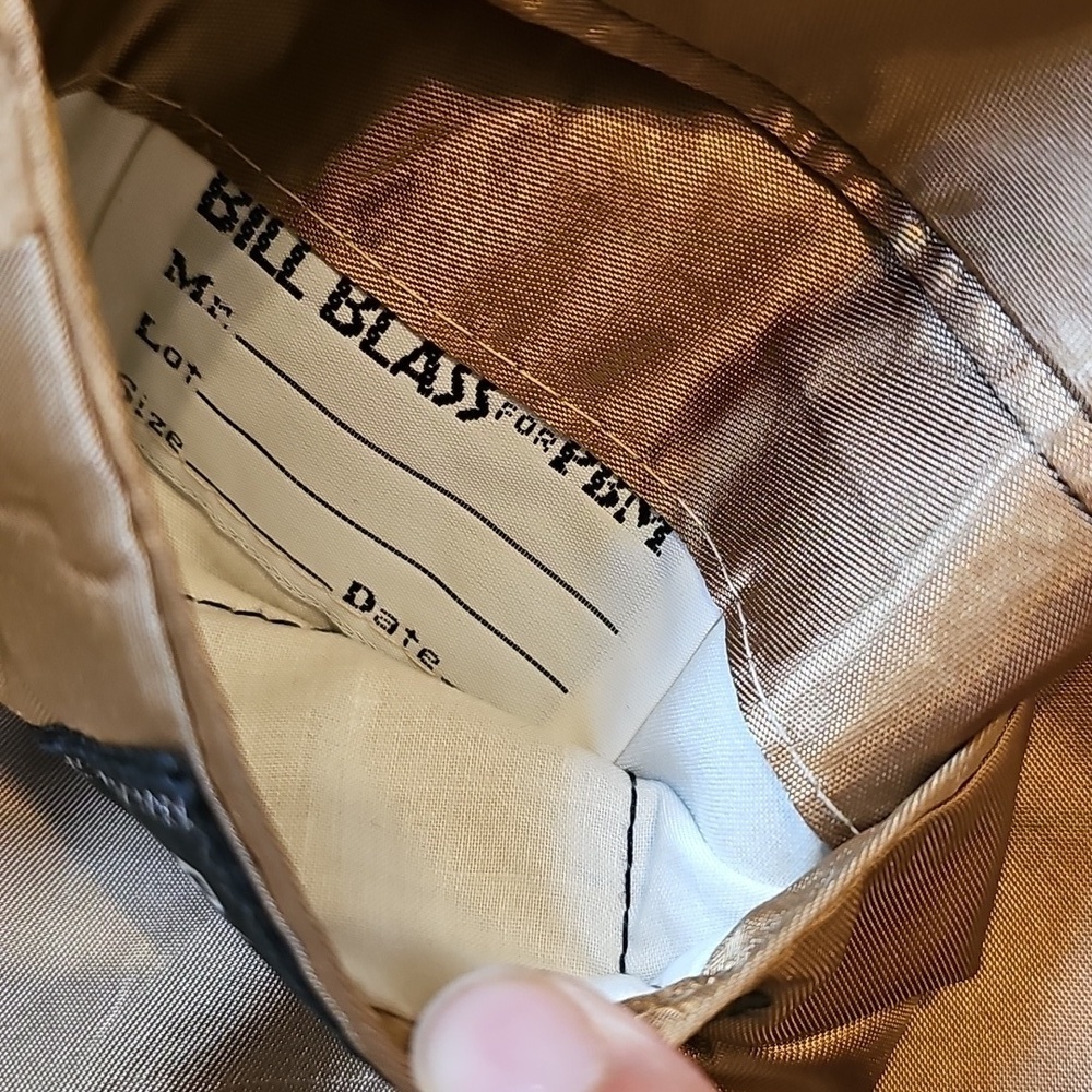 Vintage Bill Blass Camel Hair Classic Tan Men's Blazer Made In The USA - Picture 13 of 17